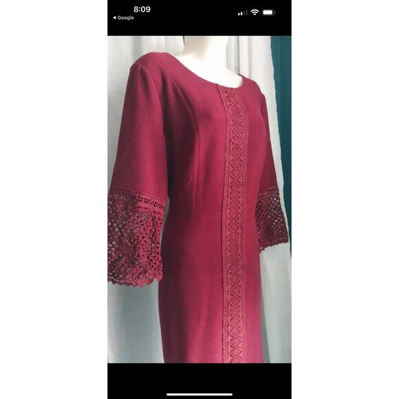 Karl Lagerfeld Paris Women’s Dress with lace details size 10 - Picture 2 of 5